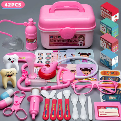 Children's Doctor Play Set - Simulation Nurse Toy Accessories for Boys & Girls, Home Play Gift