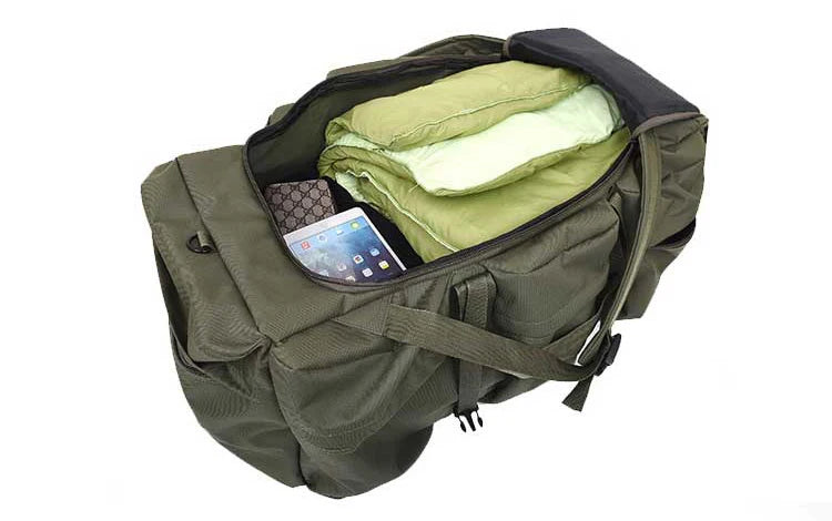 100L Large Travel Backpack & Camping Bag - Tactical Hiking, Trekking & Carry-On Duffel for Men