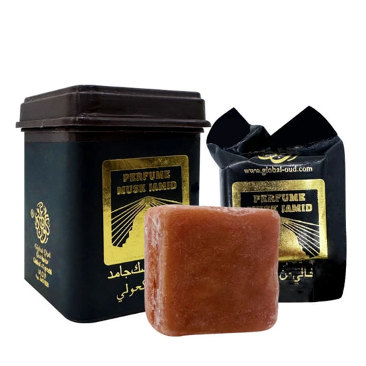 Luxury Arabian Oriental Wax Cubes - Rich Incense, Sandalwood & Exotic Spice Fragrance for Relaxation and Meditation