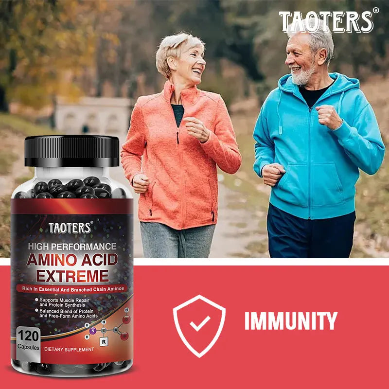 Advanced Bodybuilding Amino Acid Capsules – Boost Strength, Endurance, Muscle Mass & Energy