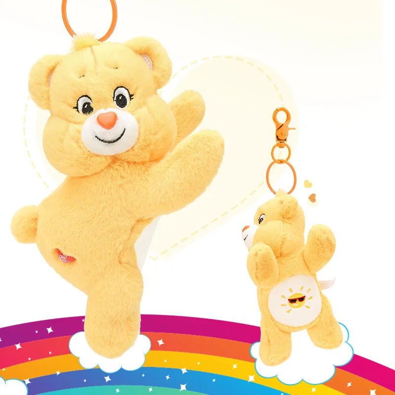 Genuine Care Bears Scented Plush Keychain – Stuffed Toy Bag Charm, Backpack Doll, Birthday & Christmas Gift for Kids
