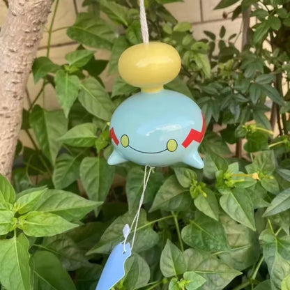 Ceramic Wind Bell Chimecho Wind Chime – Cute Anime Style Wall Hanging Decoration for Bedroom, Garden & Room Decor Gift