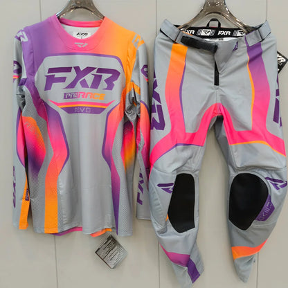 2025 FXR Off-Road Motorcycle Gear Set – MX Jersey & Pants Combo for Dirt Bike Racing & Motocross