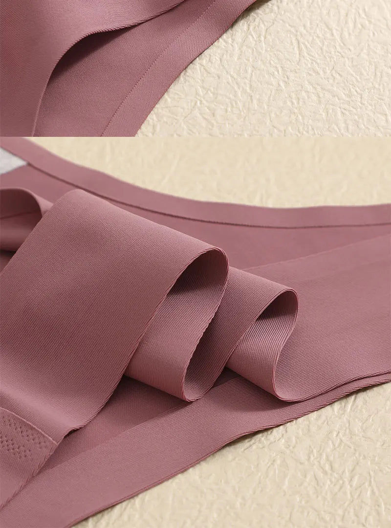 3PCS Sexy G-String Underwear Set – Breathable Seamless Low Waist T-Back Bikini Panties for Women, S-XL Sizes