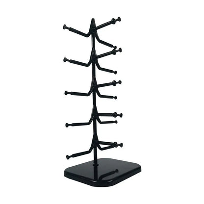5/10 Pairs Glasses Display Stand – 5-Layer Sunglasses & Eyewear Organizer Rack, Space-Saving Frame Holder Tray