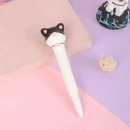 Lytwtw’s Cute Kawaii Soft Gel Pen – Creative Cartoon Stress Relief Pen for School and Office Supplies