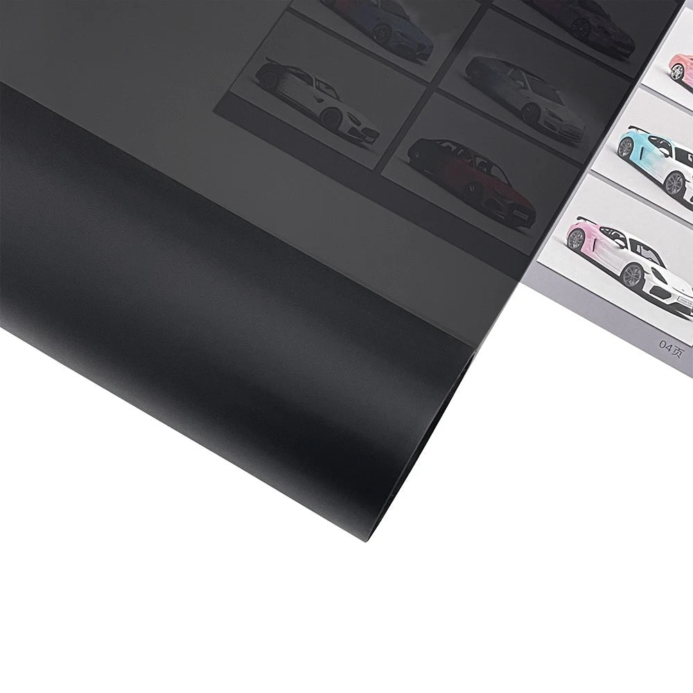 30x200cm Car Headlight & Taillight Tint Stickers – Waterproof Smoke Black Fog Light Film