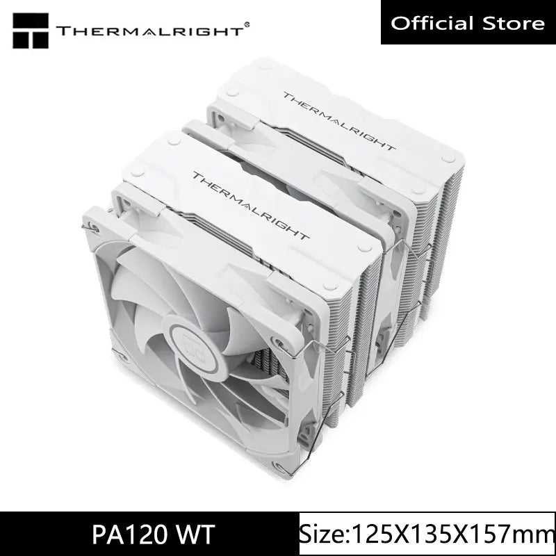 Thermalright PA120 AGHP 3.0 CPU Cooler – 6 Heat Pipes, Dual Tower Radiator, Double Fans, Top Cover, LGA1700 Support