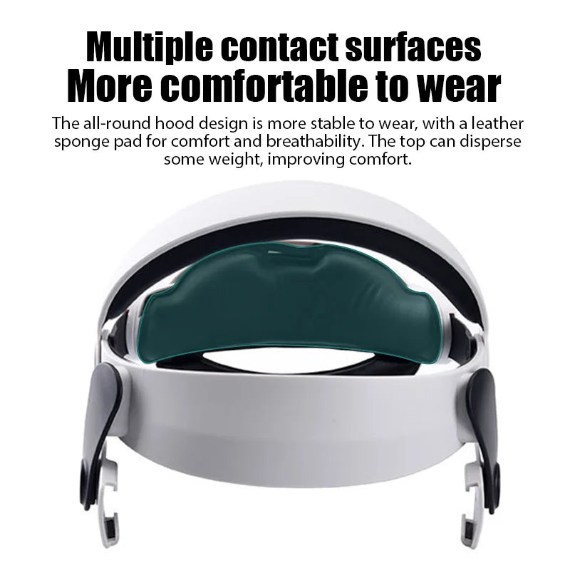 Adjustable Head Strap for Oculus Quest 2 - Comfortable, Replaceable VR Headwear Glasses Accessory