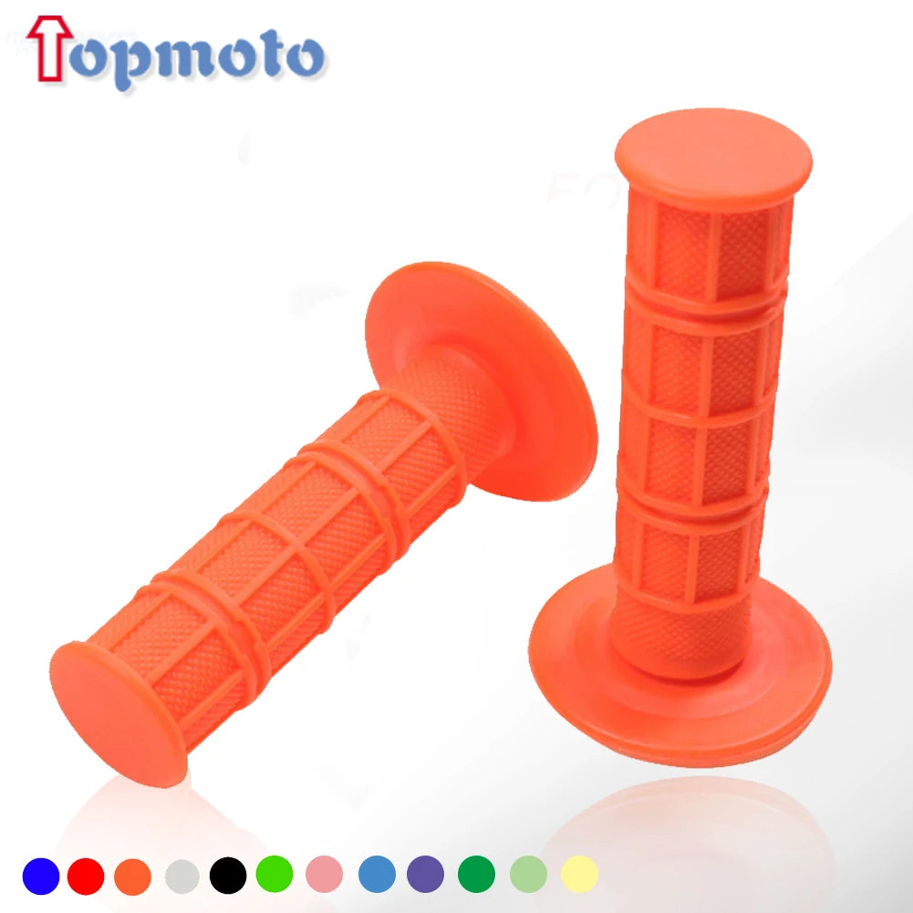 22mm MX Gel Rubber Handlebar Grip — For CR, CRF, XR, YZ, WR, TTR, KX, KLX, RMZ, RMX, RM, TC, TE, FC, FE, ATV, Enduro, Motocross, Dirt, Pit Bike