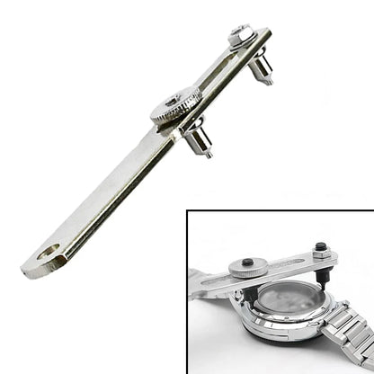 Watch Case Opener & Press Closer Tool - Adjustable Two-Jaw Spanner for Watch Repair and Back Cover Removal