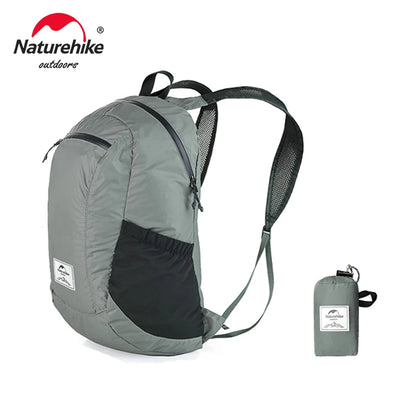 Naturehike 18L Hiking Backpack - Ultralight, Foldable, Waterproof Travel Bag for Men & Women, Outdoor Camping Small Backpack