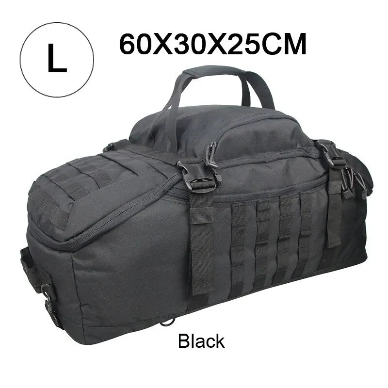 LQARMY 60L/80L Tactical Camping Backpack - Molle Hiking, Travel & Climbing Rucksack for Men