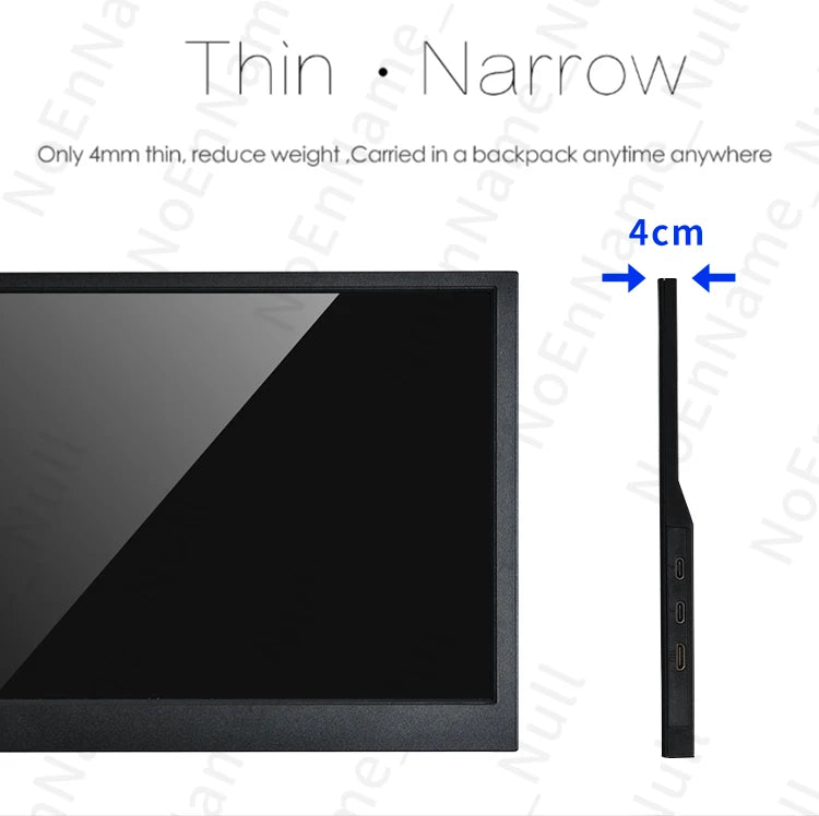 11.6-Inch Portable Gaming Monitor – 1366x768 LCD TFT Display with HDMI for PC, Raspberry Pi, Laptop, PS4, Xbox, Switch