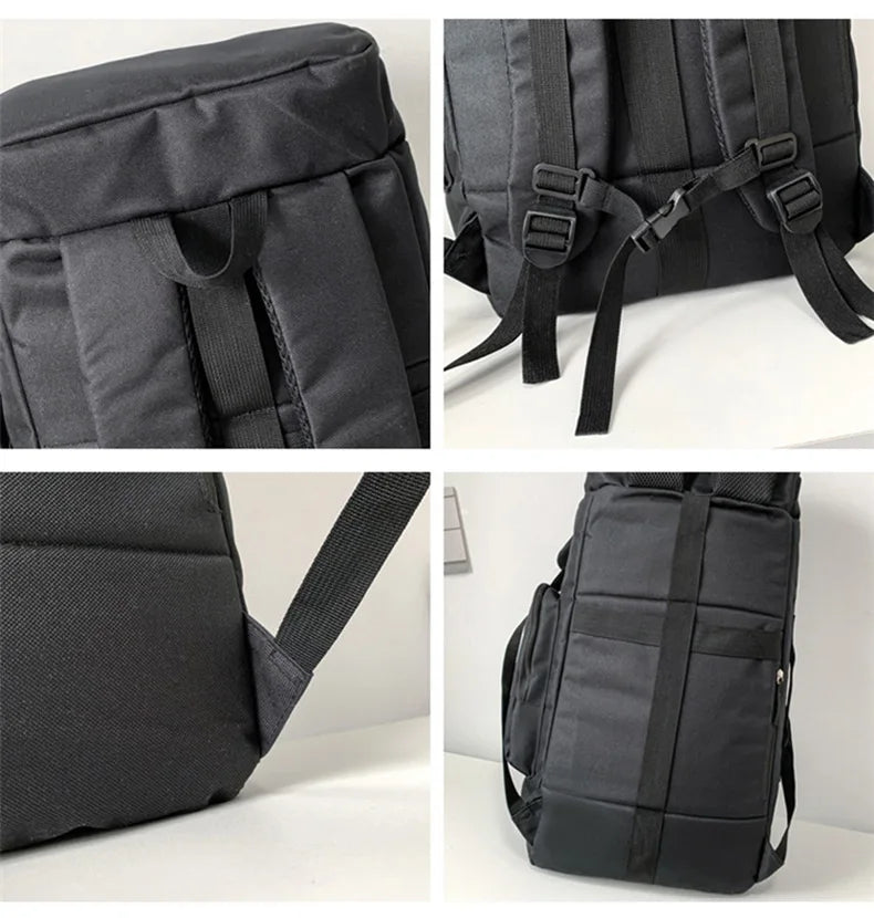 Sport Gym Bag for Men – Large Waterproof Fitness & Travel Backpack, Shoulder/Crossbody Skate Pack with Dry/Wet Compartments