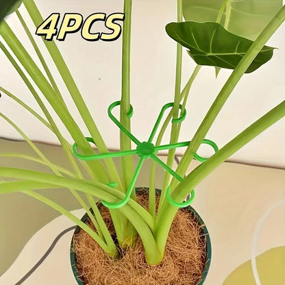 Plant Stem Support Clips – Flower Stem Fixer & Anti-Toppling Hydroponic Branch Rack for Garden