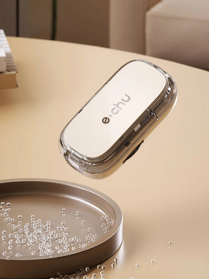 Newest Quartering Pill Cutter & Storage Box – Portable Dustproof Medicine Divider Organizer & Crusher