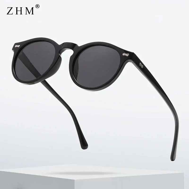 Retro Polarized Sunglasses — Small Round Vintage Shades for Men & Women
