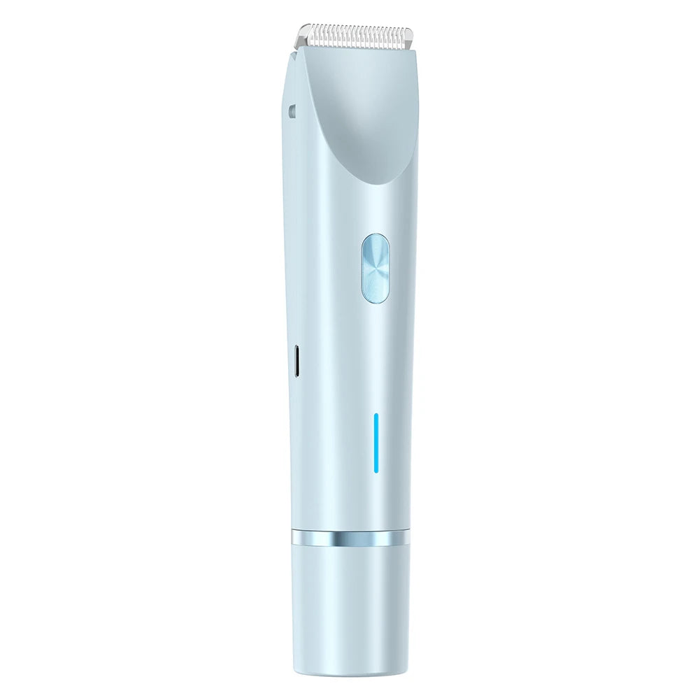 Women’s 2-in-1 Electric Razor – Dual-Head Painless Wet & Dry Bikini Trimmer with Detachable Head Shaver
