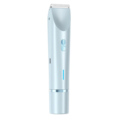 Women’s 2-in-1 Electric Razor – Dual-Head Painless Wet & Dry Bikini Trimmer with Detachable Head Shaver