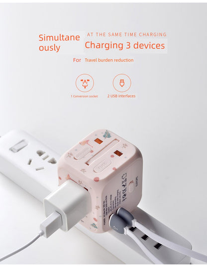 Neutral Universal Travel Charger — Fast Charging Adapter for International Use