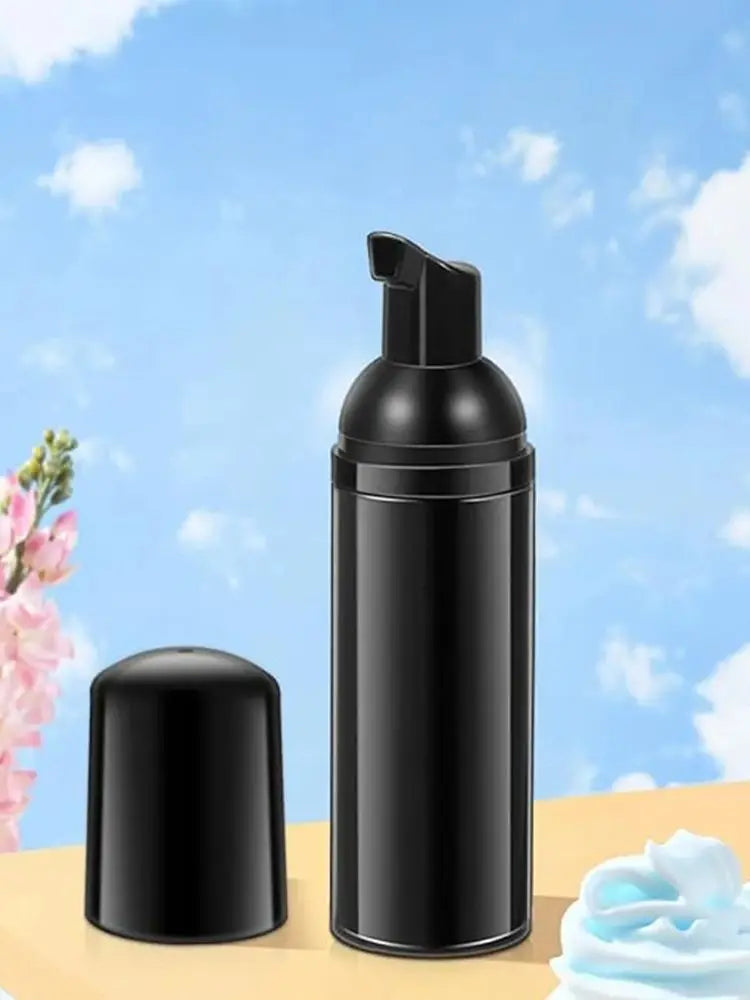 12 Pcs 2oz Empty Foam Pump Bottles - Mini Travel Soap Dispensers for Hand Soap, Lash Cleanser & Shampoo