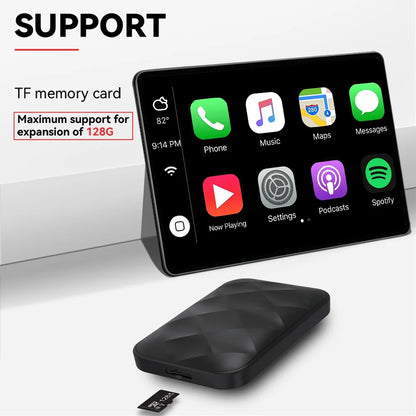 Acodo 2025 Android 14 3-in-1 CarPlay AI Box Wireless Adapter for Android Auto, YouTube & Netflix – Universal Plug and Play TV Box