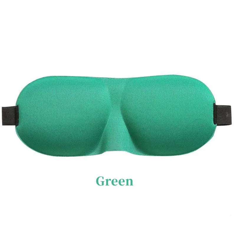 3D Sleeping Eye Mask – Soft Padded Travel Blindfold for Rest, Relaxation & Eye Comfort