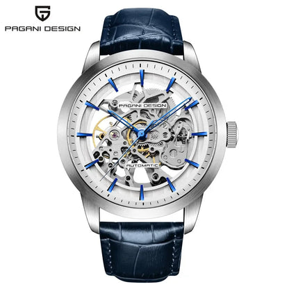 2024 PAGANI DESIGN Men's Luxury Automatic Mechanical Watch – Stainless Steel Waterproof Sports Leather Timepiece