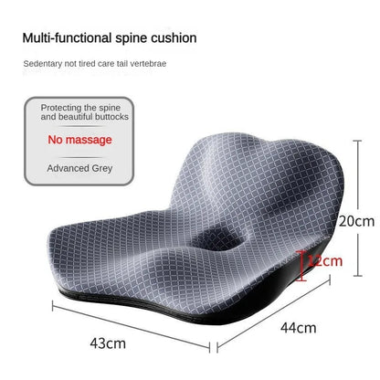 Coccyx Memory Foam Chair Pillow – Orthopedic Seat Pad for Office, Car & Tailbone Pain Relief, Hemorrhoid Treatment Cushion