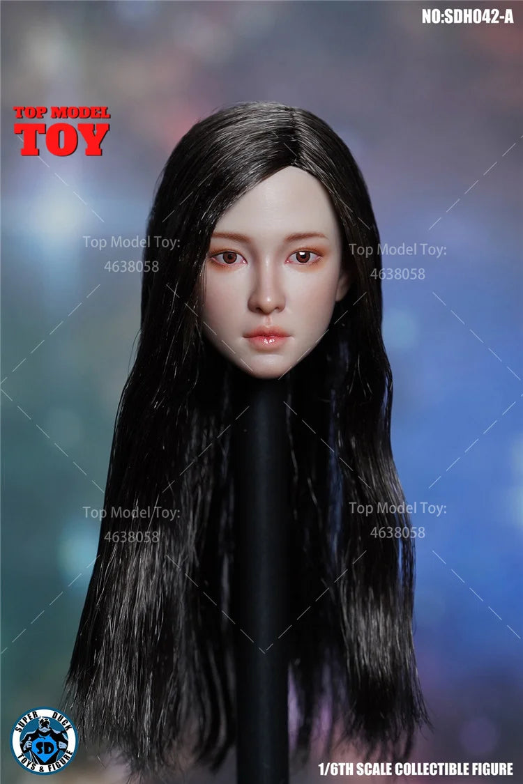 SUPER DUCK 1/6 Scale Beauty Head Sculpt — SDH018/024/027/028/030/032/042 for 12" TBL PH JO Action Figures