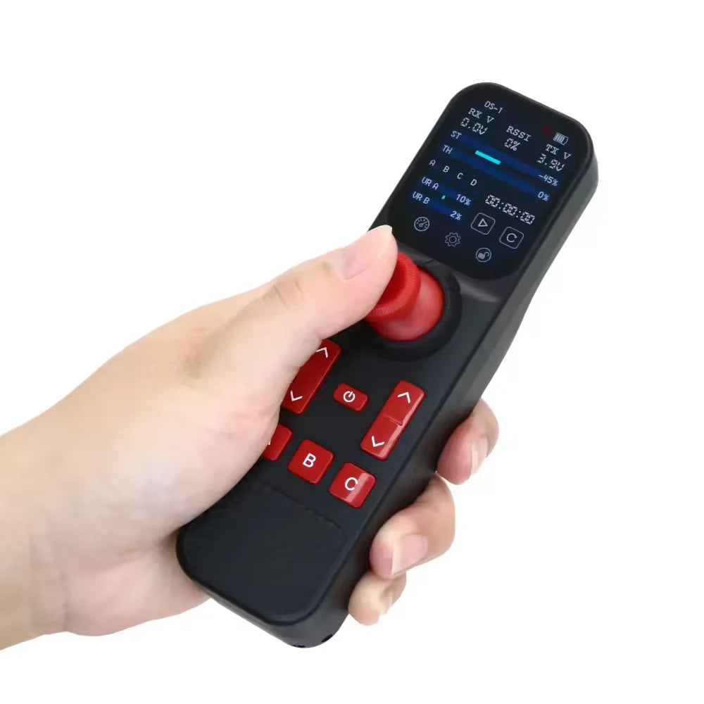 HOTRC DS800 8CH 2.4GHz Radio System - Transmitter Remote Controller with F-08A Receiver for RC Car Boat
