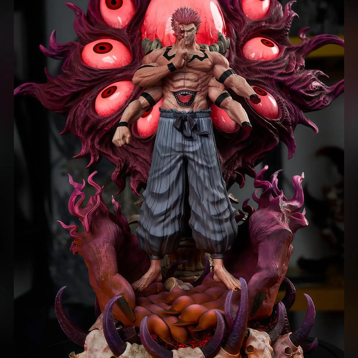 Ryomen Sukuna Figure - Jujutsu Kaisen PVC Collectible Statue Model Room Decor Toy Gift