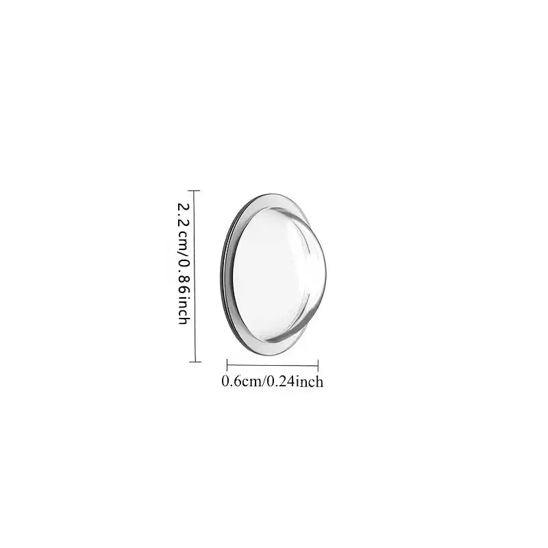 2/4-Piece Car Camera Lens Protectors - 360° Panoramic HD Reversing Camera Scratch-Resistant Covers