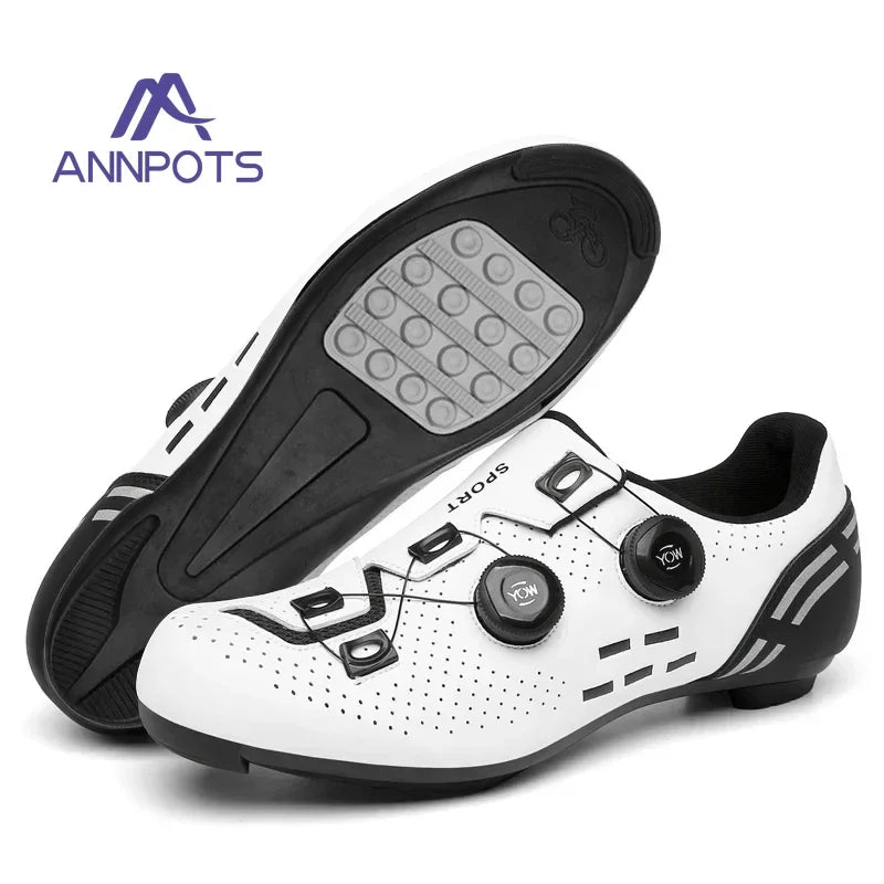 Non-Slip Mountain Bike Cycling Shoes - Unisex MTB Road Racing Sneakers for Men & Women Outdoor Riding