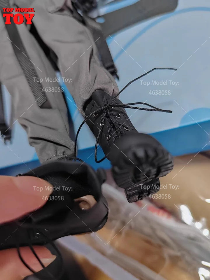1/6 Scale Male Combat Boots – Long & Short Model Shoes for 12" Action Figure, Soldier Doll Body, In Stock