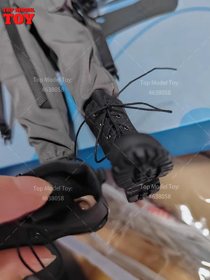 1/6 Scale Male Combat Boots – Long & Short Model Shoes for 12" Action Figure, Soldier Doll Body, In Stock