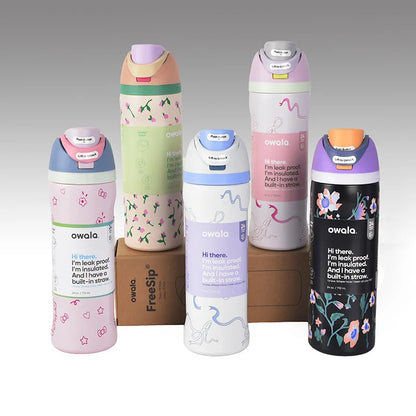 32oz Insulated Stainless Steel Water Bottle with Straw – BPA-Free Sports Bottle, Perfect for Travel