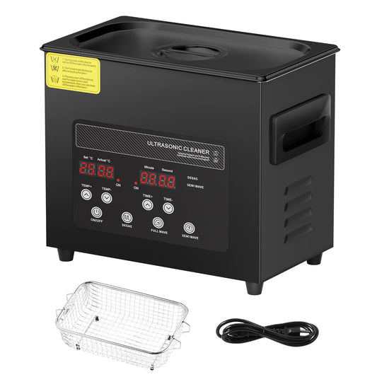 SucceBuy Ultrasonic Cleaner – 2L to 15L Portable Dishwasher with Timer for Home Use