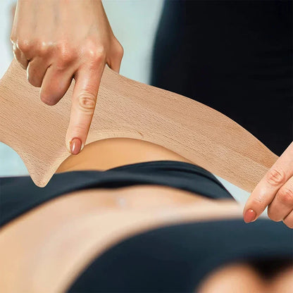 Wooden Lymphatic Drainage & Anti-Cellulite Massage Tools – Gua Sha for Body Shaping & Sore Muscle Relief