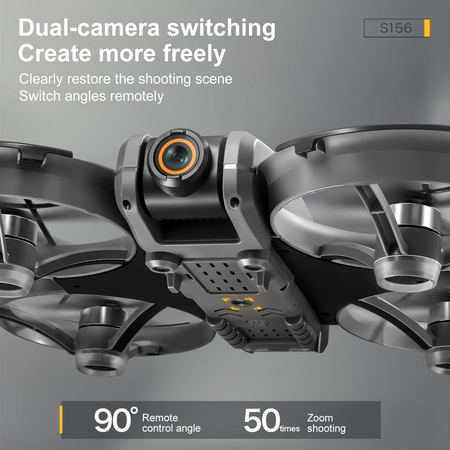 S156 Drone 8K GPS WIFI | Professional Dual Camera HD Quadcopter UAV with Remote Control