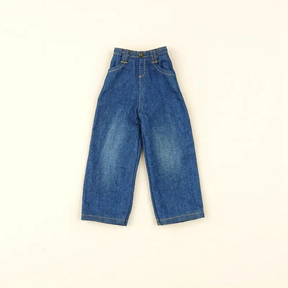 Casual DIY Doll Clothes — Handmade Cute T-Shirt, Vest & Jeans Outfit for Licca OB24/26/27 Dolls