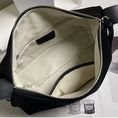 Simple Autumn Winter Grey & Brown Boston Tote — Soft Matte Suede Cow Leather Women's Shoulder Handbag