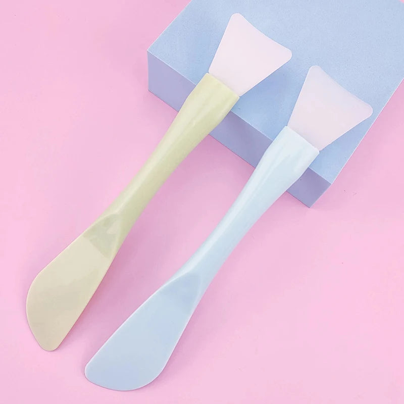 Double Head Silicone Waxing Spatulas – Non-Stick Body Wax Applicator & Hair Removal Scraper Sticks
