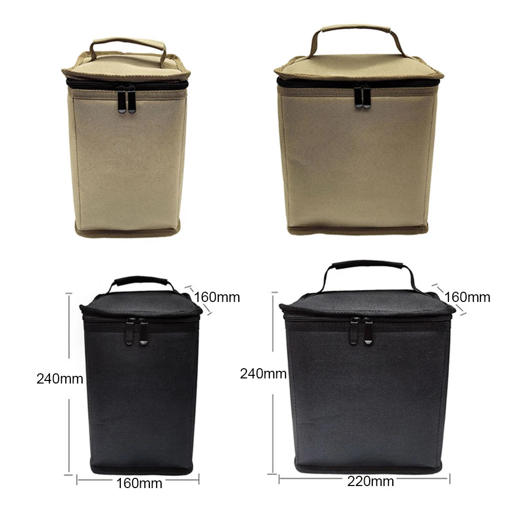 Portable Camping Gas Tank Storage Bag – Protective, Anti-Collision Fuel Cylinder Carrying Case for Outdoor Cooking