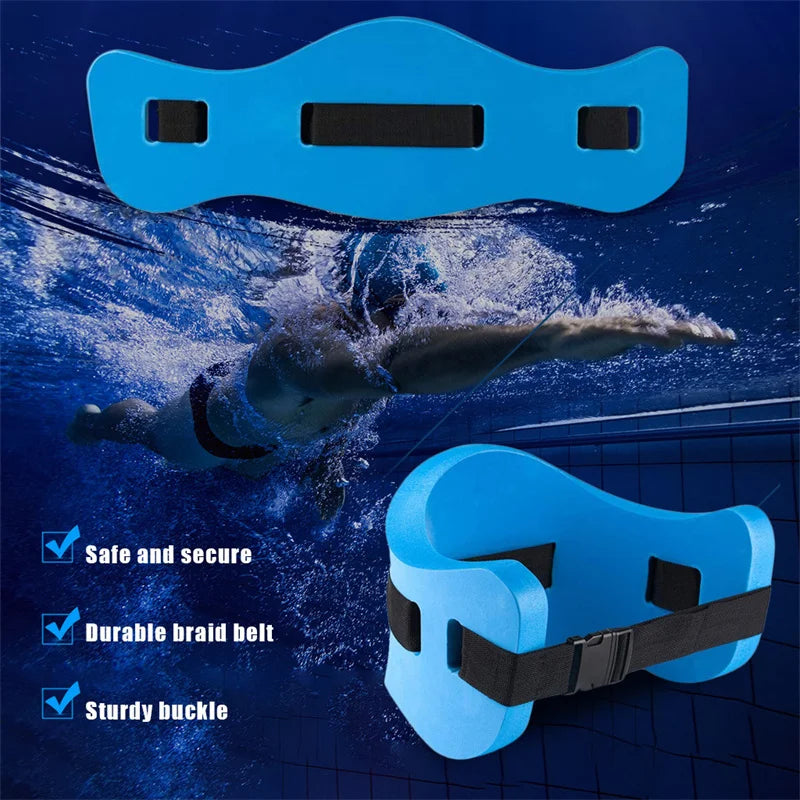 Safety Swim Floating Belt - Learn To Swim Self-taught Swimming Equipment, Floating EVA Waist Ring Training Gear