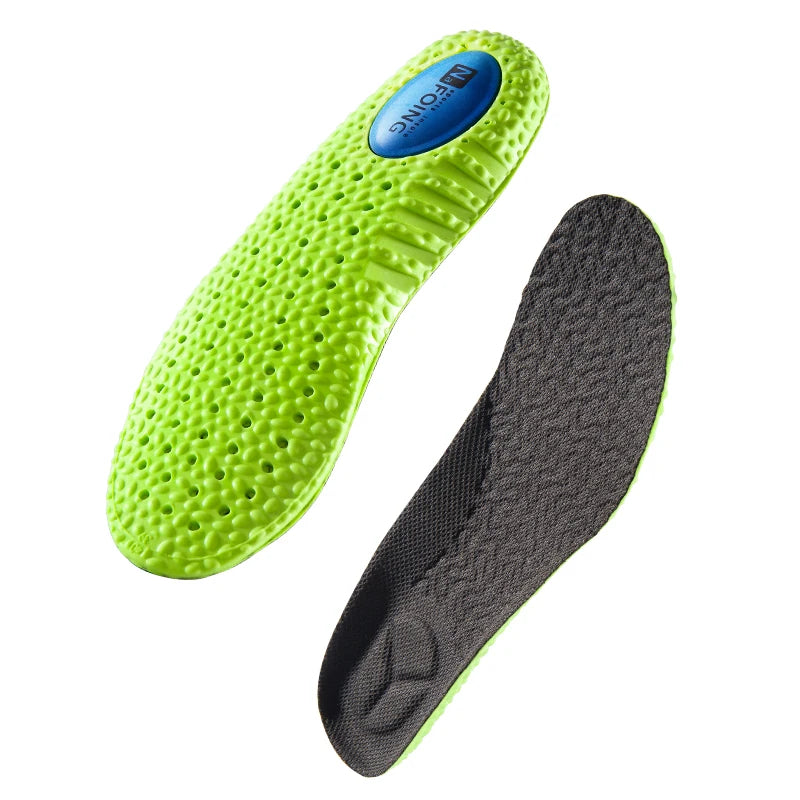 Shock Absorption PU Memory Foam Insoles, Breathable Arch Support Orthopedic Shoe Inserts for Men & Women Foot Care Pads