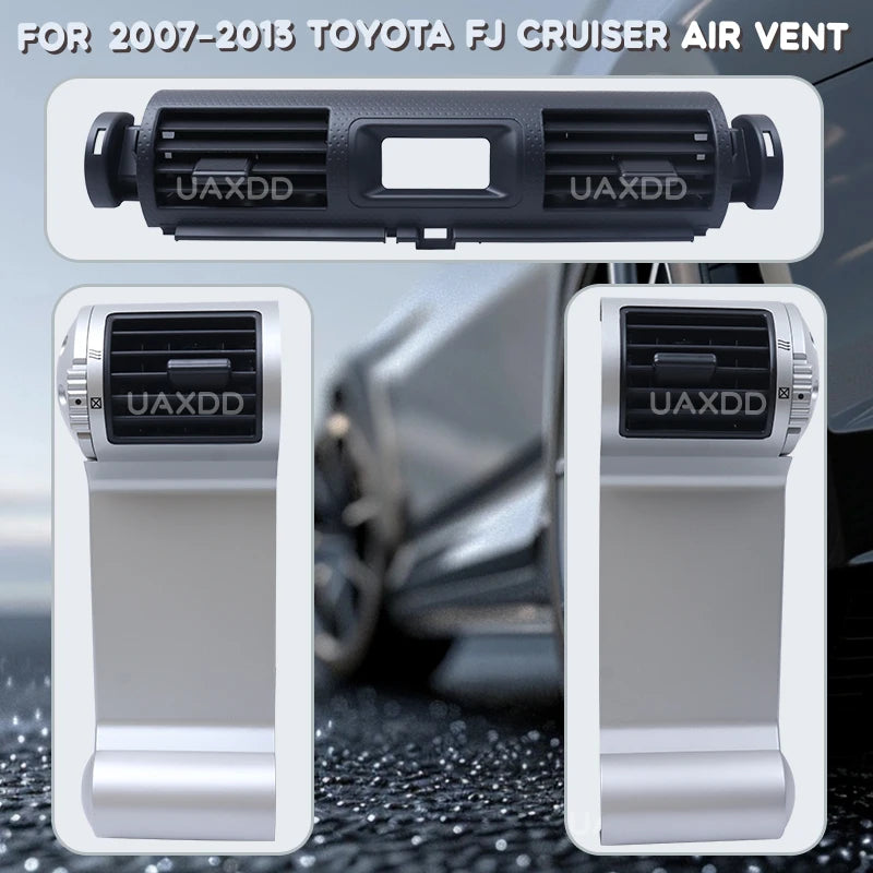 Toyota FJ Cruiser Air Vent Grille - 2007-2013 Dashboard AC Outlet Frame Replacement Kit