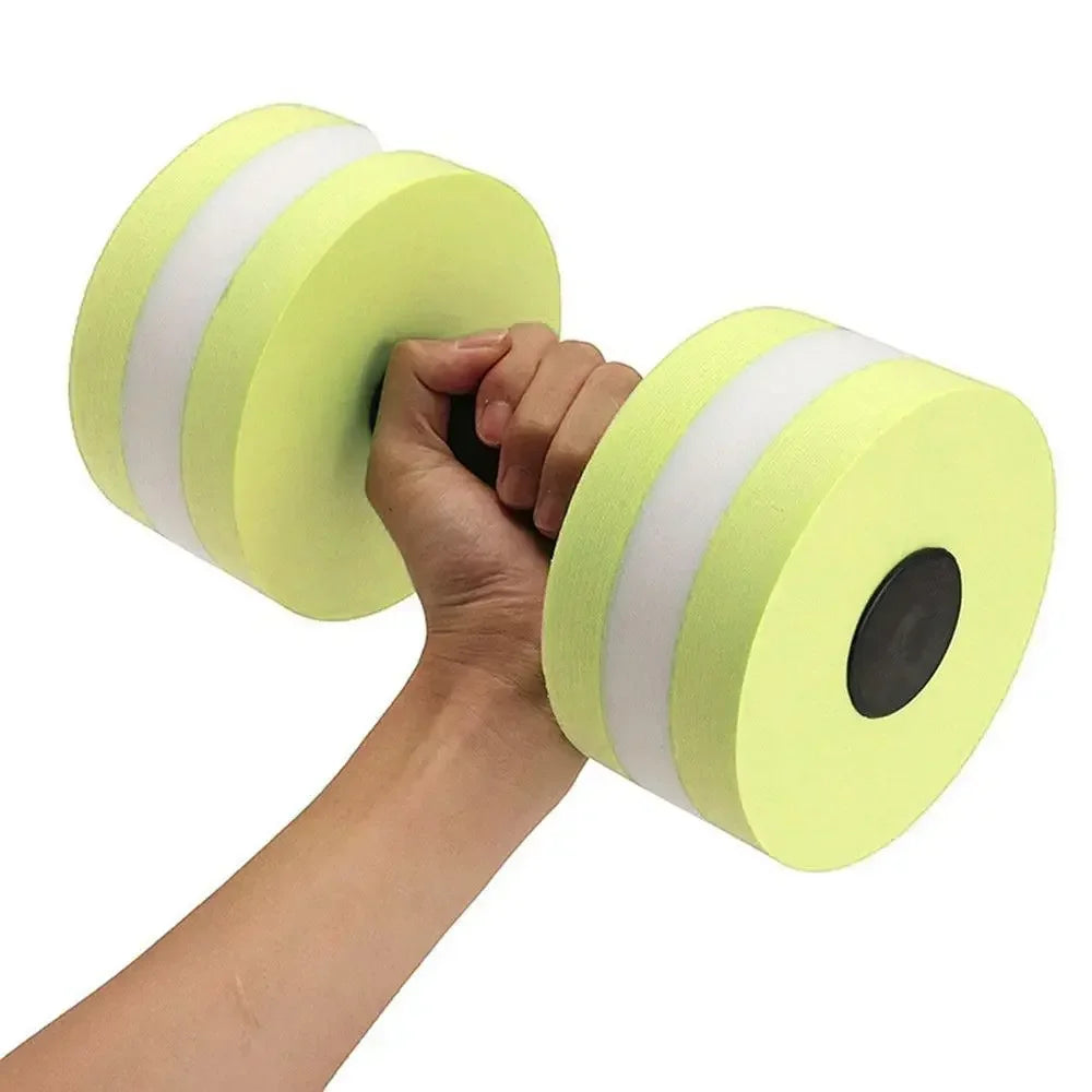 Multicolor EVA Water Dumbbells – Floating Pool Exercise Aquatic Fitness & Aerobic Training Equipment