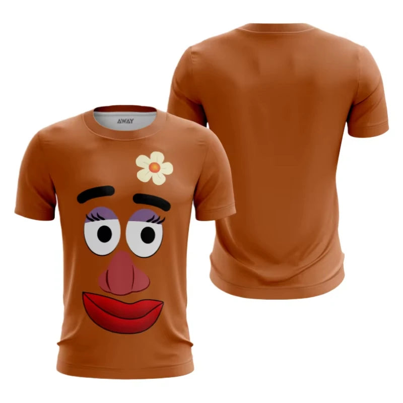 Toy Story 3D Printed T-Shirt - Woody & Jessie Summer Short Sleeve Matching Tops for Kids & Parents